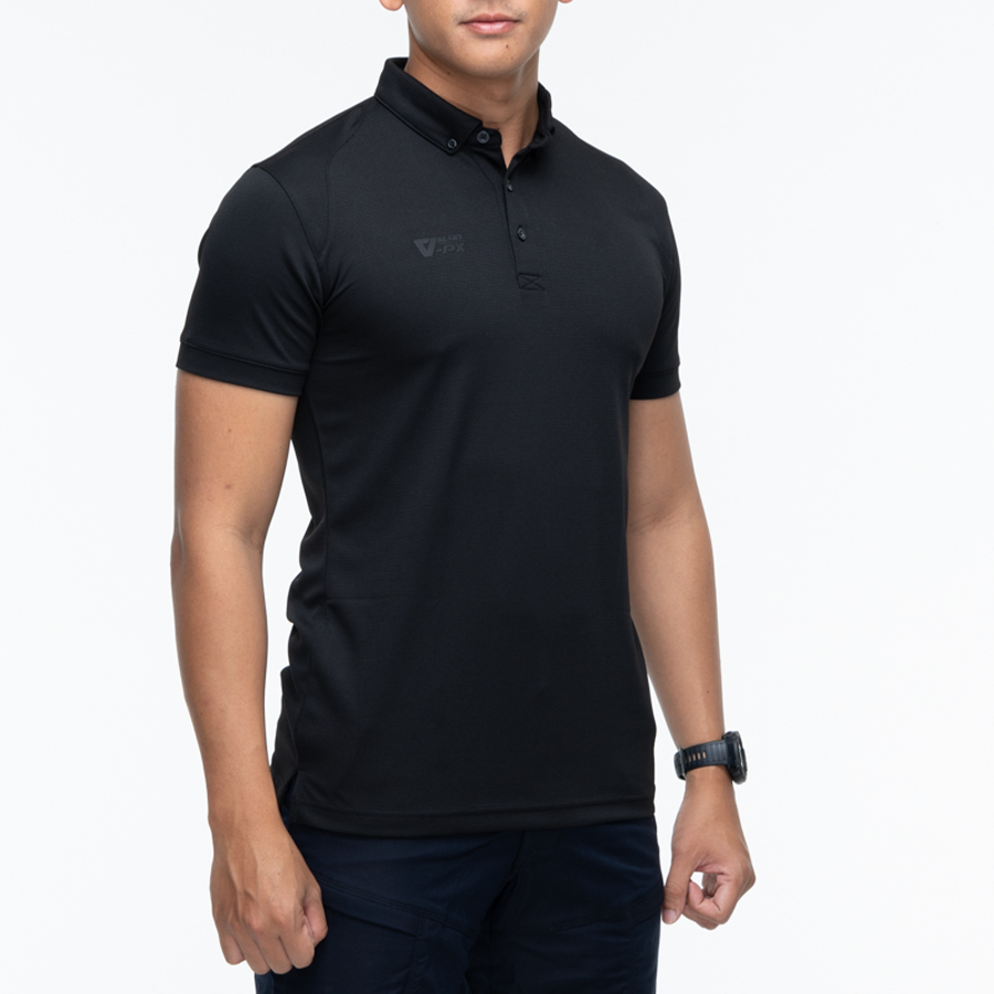 เสื้อโปโล VALOR PX - Proper Polo Shirts (Hiden 3D Screen Logo) เสื้อโปโลแขนสั้น ใส่สบาย