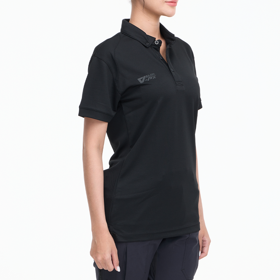 เสื้อโปโล VALOR PX - Proper Polo Shirts (Hiden 3D Screen Logo) เสื้อโปโลแขนสั้น ใส่สบาย