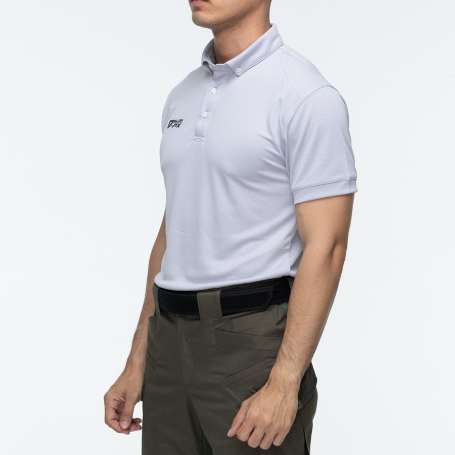 เสื้อโปโล VALOR PX - Proper Polo Shirts (Hiden 3D Screen Logo) เสื้อโปโลแขนสั้น ใส่สบาย