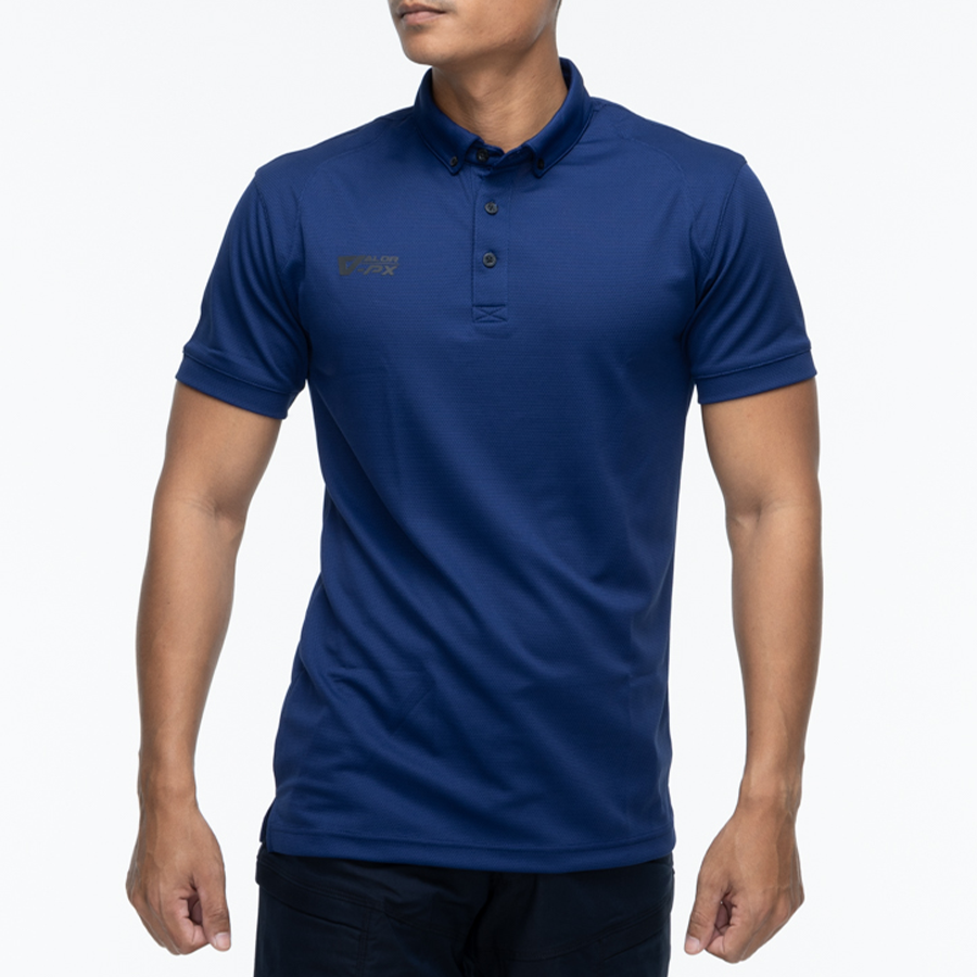 เสื้อโปโล VALOR PX - Proper Polo Shirts (Hiden 3D Screen Logo) เสื้อโปโลแขนสั้น ใส่สบาย