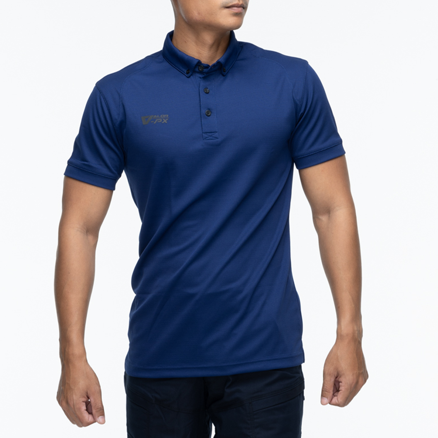 เสื้อโปโล VALOR PX - Proper Polo Shirts (Hiden 3D Screen Logo) เสื้อโปโลแขนสั้น ใส่สบาย