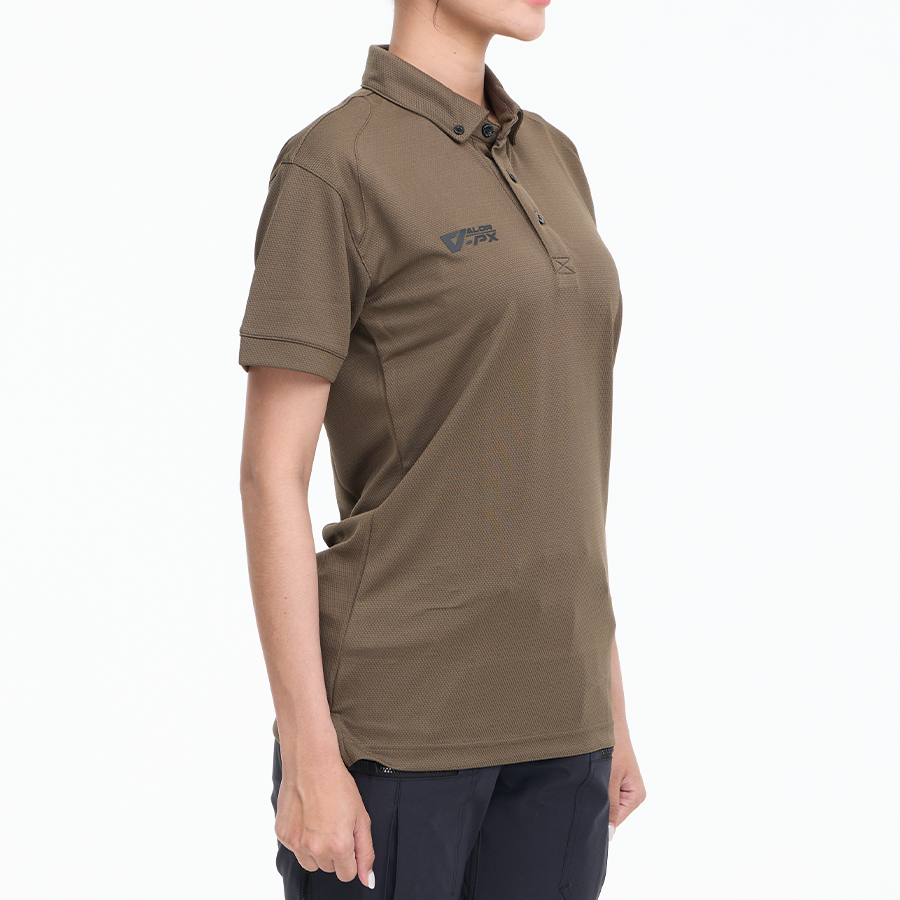 เสื้อโปโล VALOR PX - Proper Polo Shirts (Hiden 3D Screen Logo) เสื้อโปโลแขนสั้น ใส่สบาย