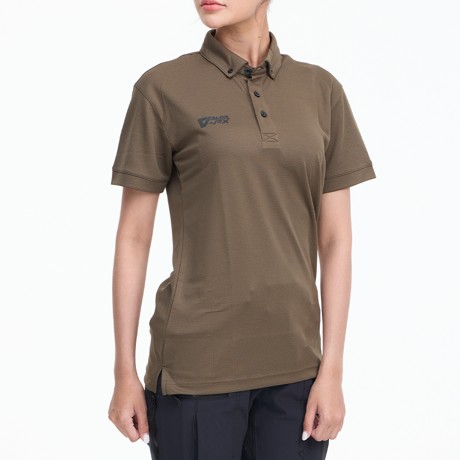 เสื้อโปโล VALOR PX - Proper Polo Shirts (Hiden 3D Screen Logo) เสื้อโปโลแขนสั้น ใส่สบาย