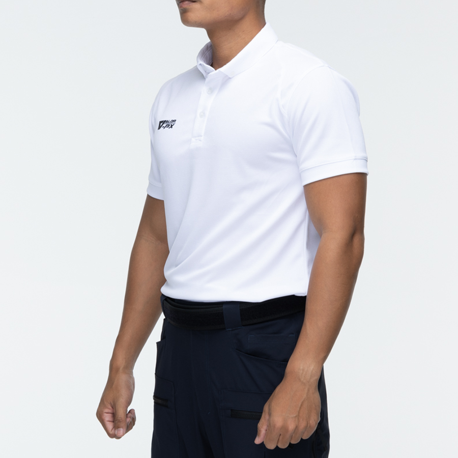 เสื้อโปโล VALOR PX - Proper Polo Shirts (Hiden 3D Screen Logo) เสื้อโปโลแขนสั้น ใส่สบาย