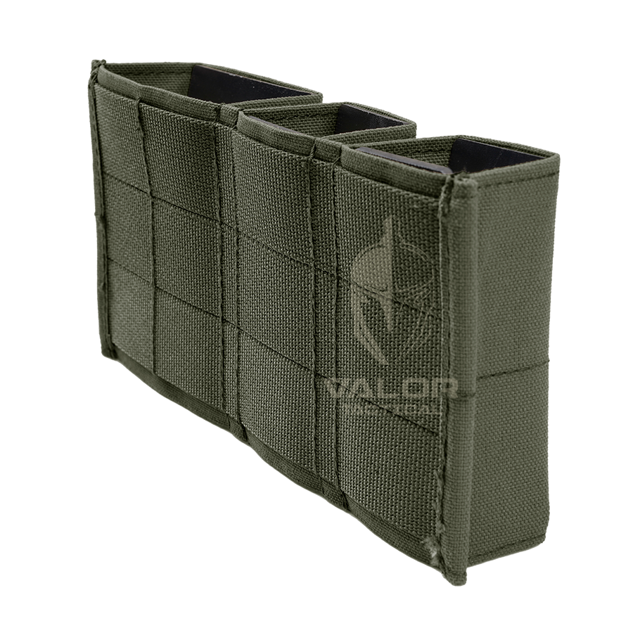 ซองแม็กกาซีน 3 ช่อง VALOR PX - Velox Magazine Pouch 9MM DB x M4 5.56