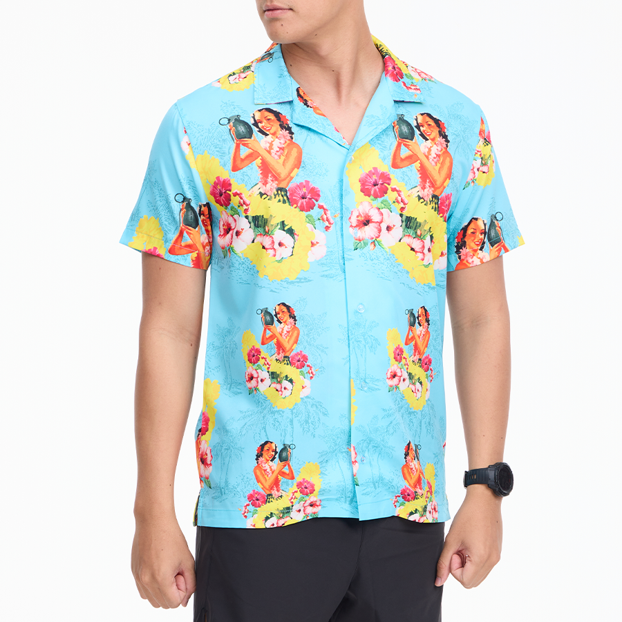 เสื้อฮาวาย VALOR PX - Girl Bomb Hawaii Shirts