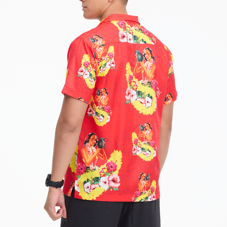 เสื้อฮาวาย VALOR PX - Girl Bomb Hawaii Shirts