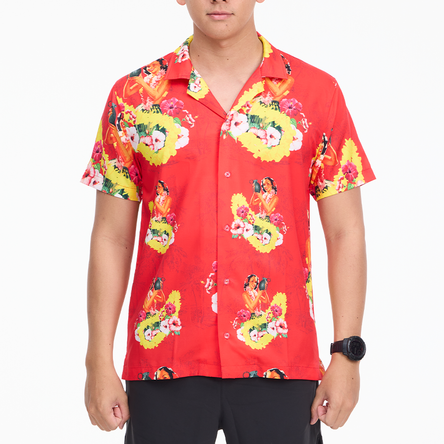 เสื้อฮาวาย VALOR PX - Girl Bomb Hawaii Shirts