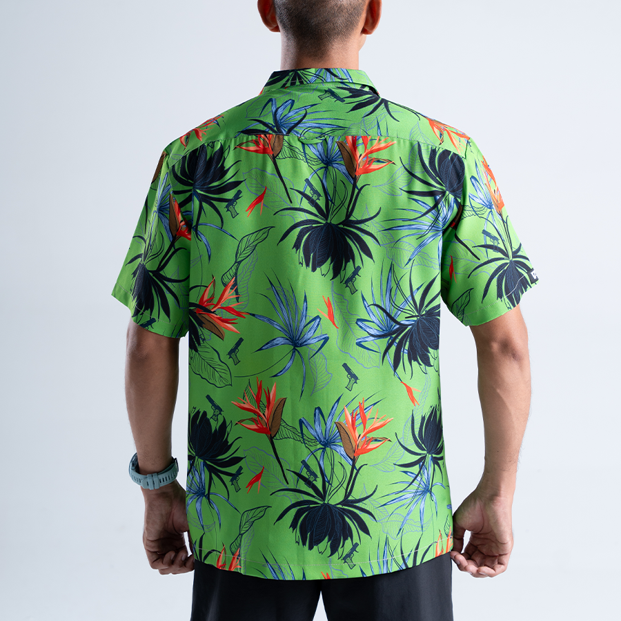 เสื้อฮาวาย VALOR PX - Gun Flower Hawaii Shirts