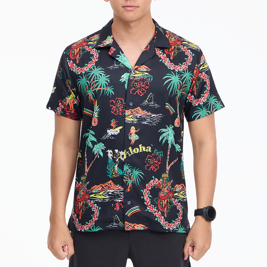 เสื้อฮาวาย VALOR PX - Aloha Vibe Hawaii Shirts