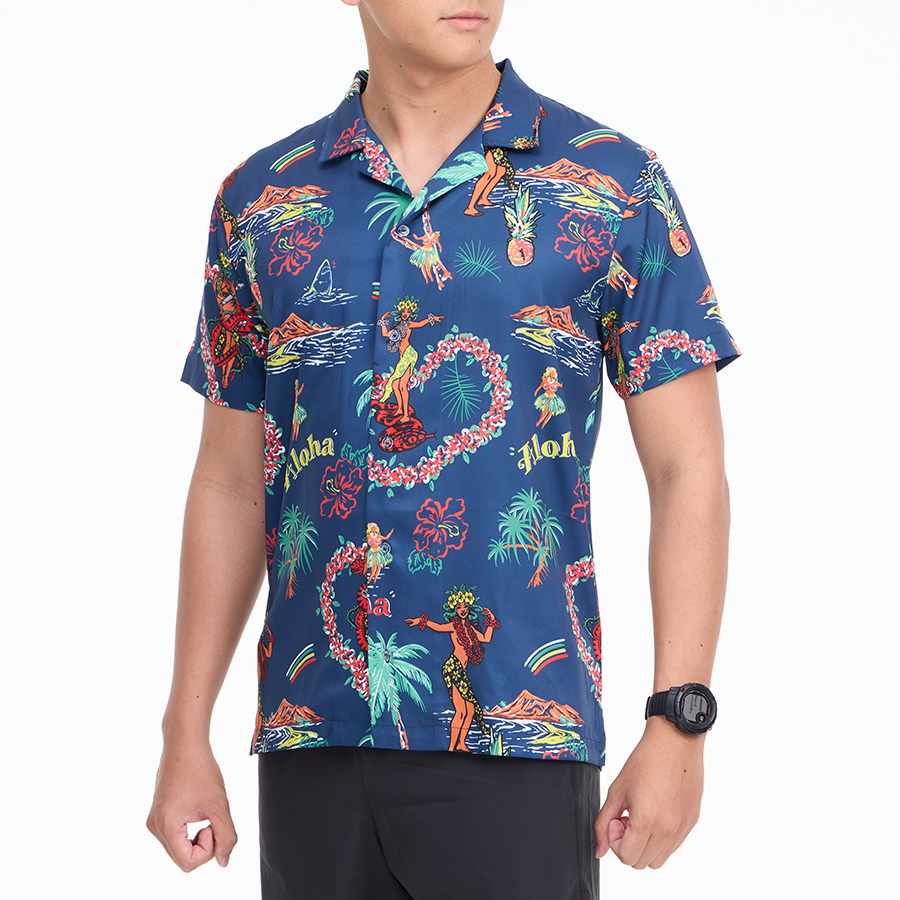 เสื้อฮาวาย VALOR PX - Aloha Vibe Hawaii Shirts