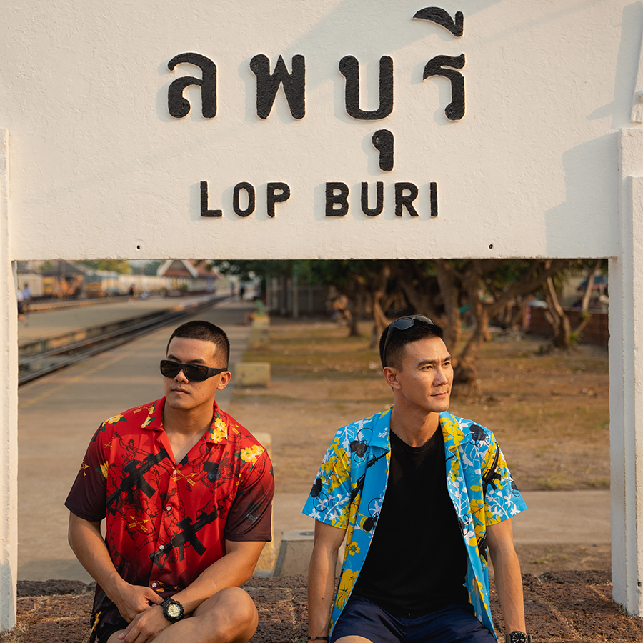 เสื้อฮาวาย VALOR PX - เอราวัณ M5 Hawaii Shirt