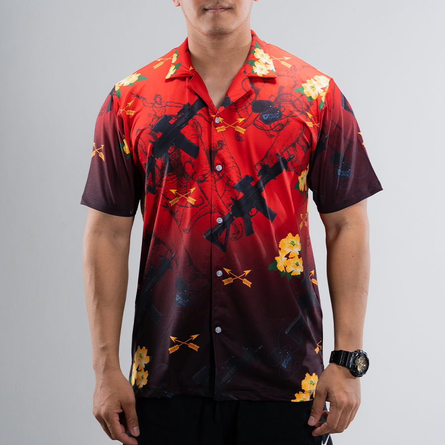 เสื้อฮาวาย VALOR PX - เอราวัณ M5 Hawaii Shirt