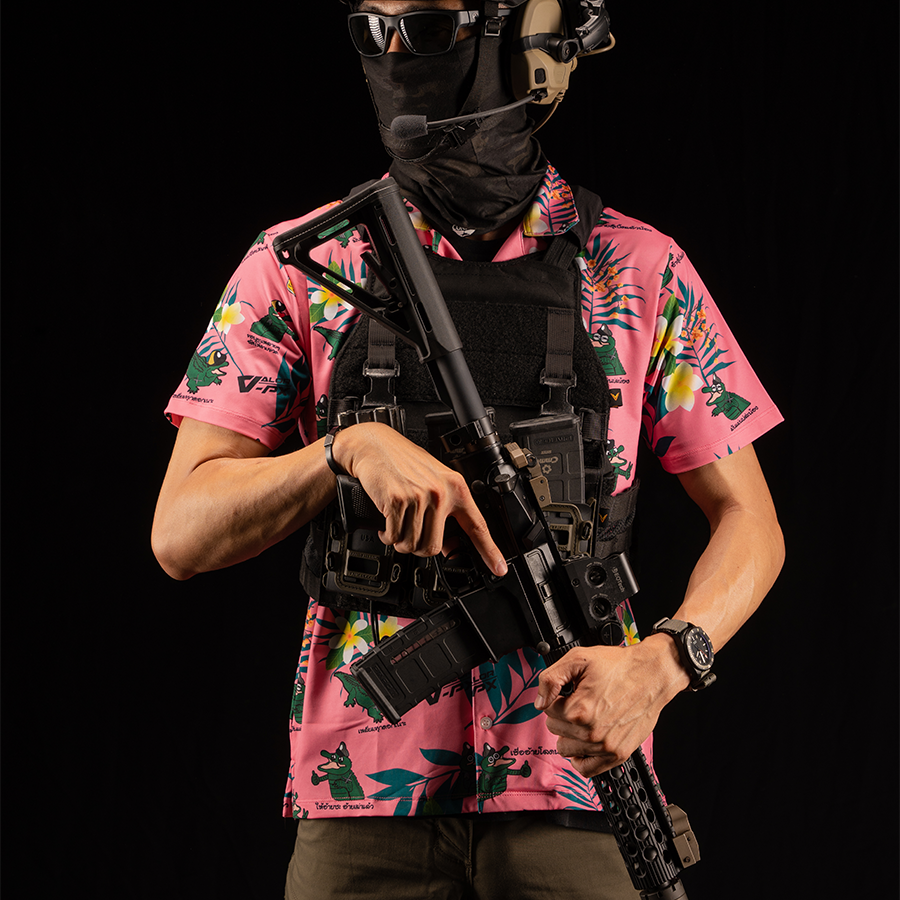 เสื้อฮาวาย VALOR PX x หรวจลาว - Original Hawaii Shirt