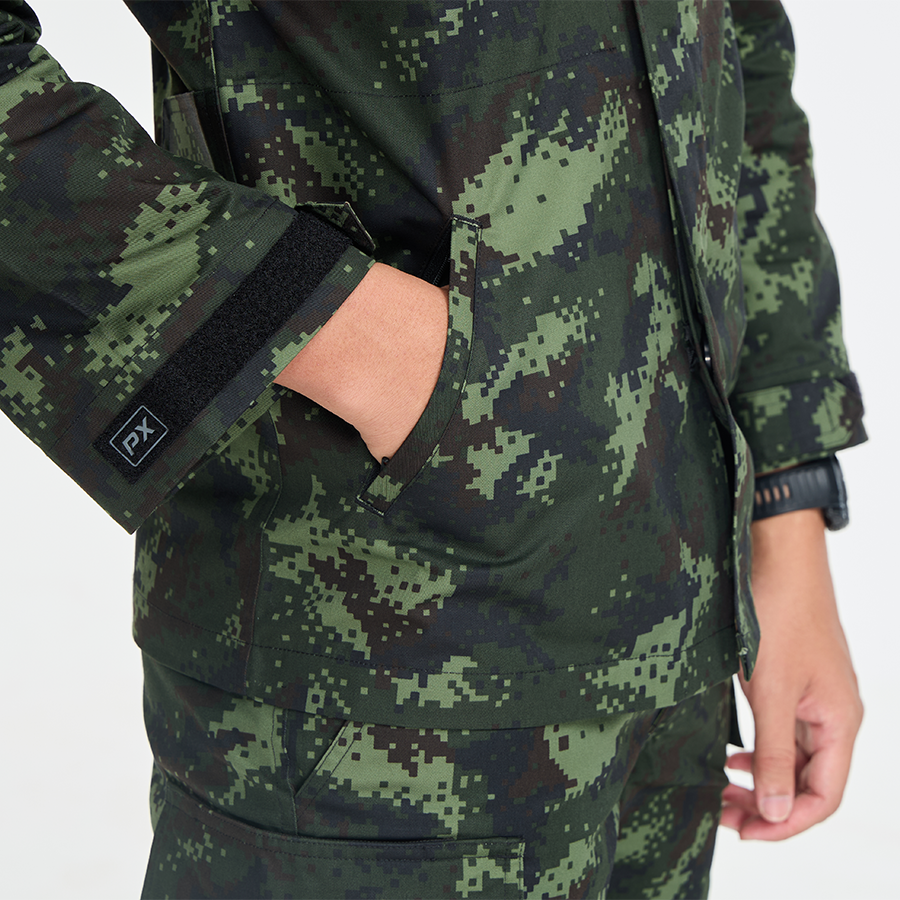 VALOR PX - NATIVE BDU Shirt, camouflage training shirt, Royal Thai Army.