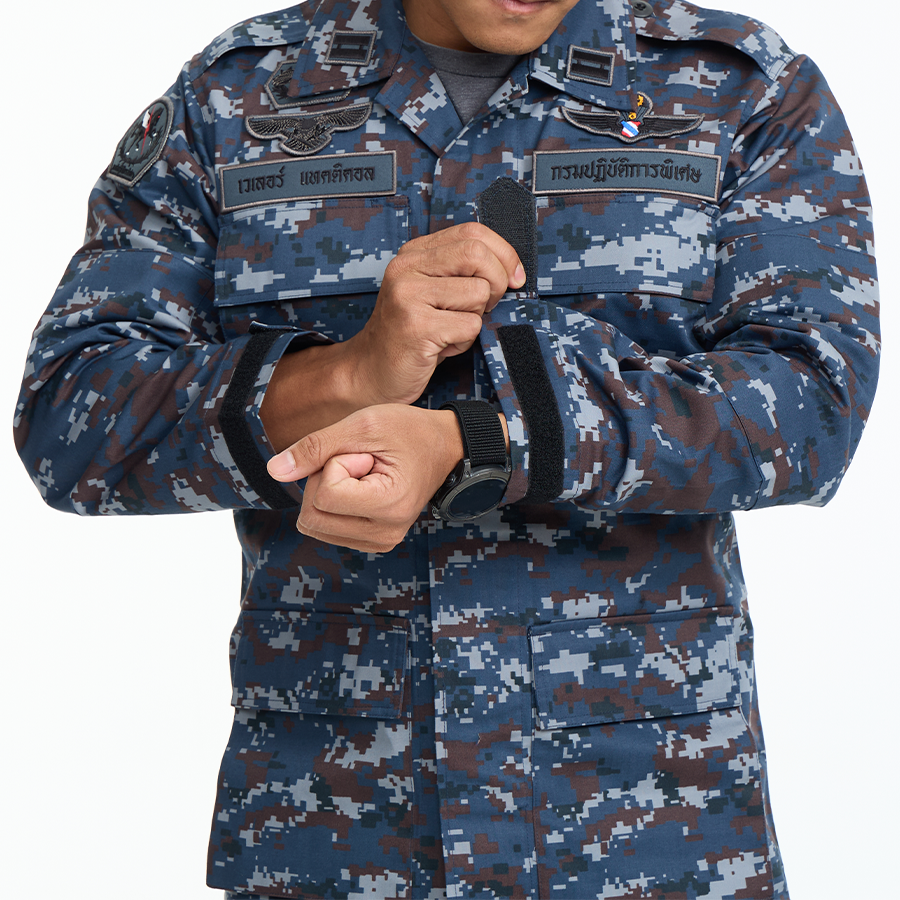 เสื้อทหาร VALOR PX - Native BDU Shirt เสื้อชุดฝึกลายพราง ทหารอากาศ RTAF