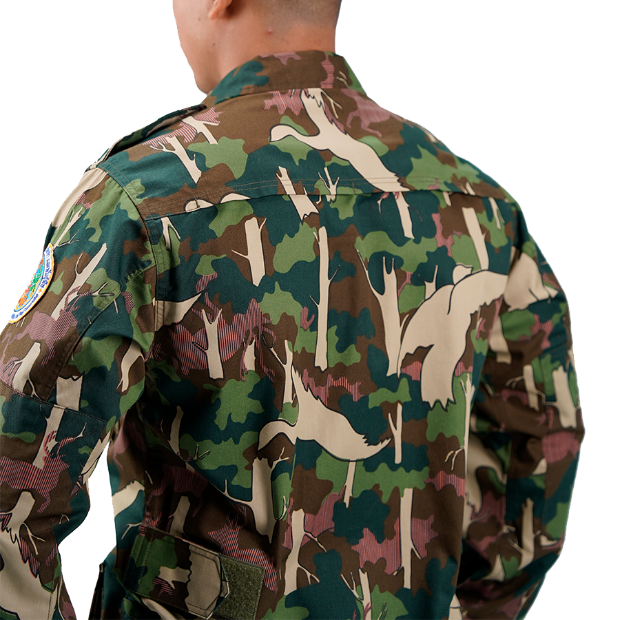 เสื้อทหาร VALOR PX - Native BDU Shirt เสื้อลายพราง กรมอุทยานแห่งชาติ สัตว์ป่า และพันธุ์พืช
