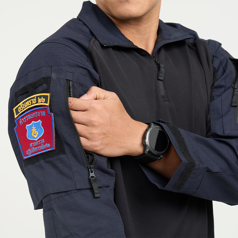 เสื้อทหาร Valor PX - Native Combat Shirt เสื้อคอมแบท ตำรวจนครบาล