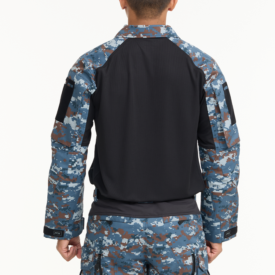 เสื้อทหาร VALOR PX - Native Combat Shirt [RTAF/Black] เสื้อคอมแบท ทหารอากาศ