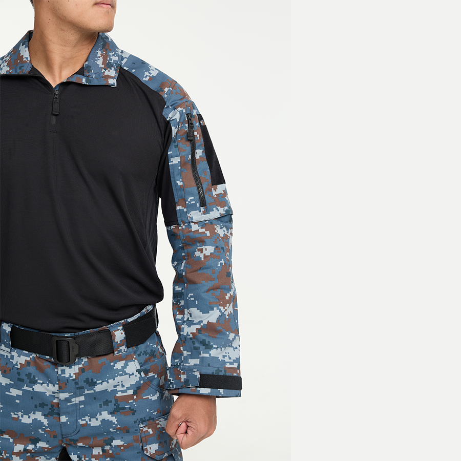 เสื้อทหาร VALOR PX - Native Combat Shirt [RTAF/Black] เสื้อคอมแบท ทหารอากาศ