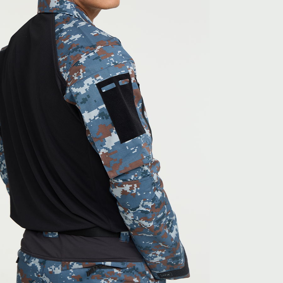 เสื้อทหาร VALOR PX - Native Combat Shirt [RTAF/Black] เสื้อคอมแบท ทหารอากาศ