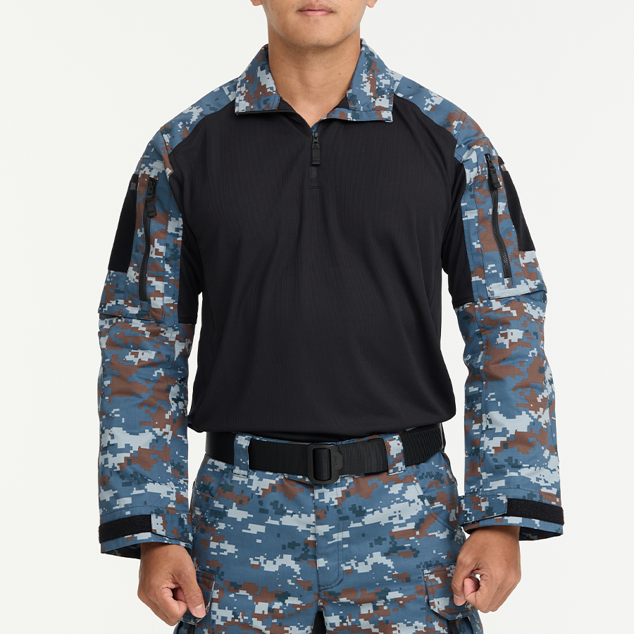 เสื้อทหาร VALOR PX - Native Combat Shirt [RTAF/Black] เสื้อคอมแบท ทหารอากาศ