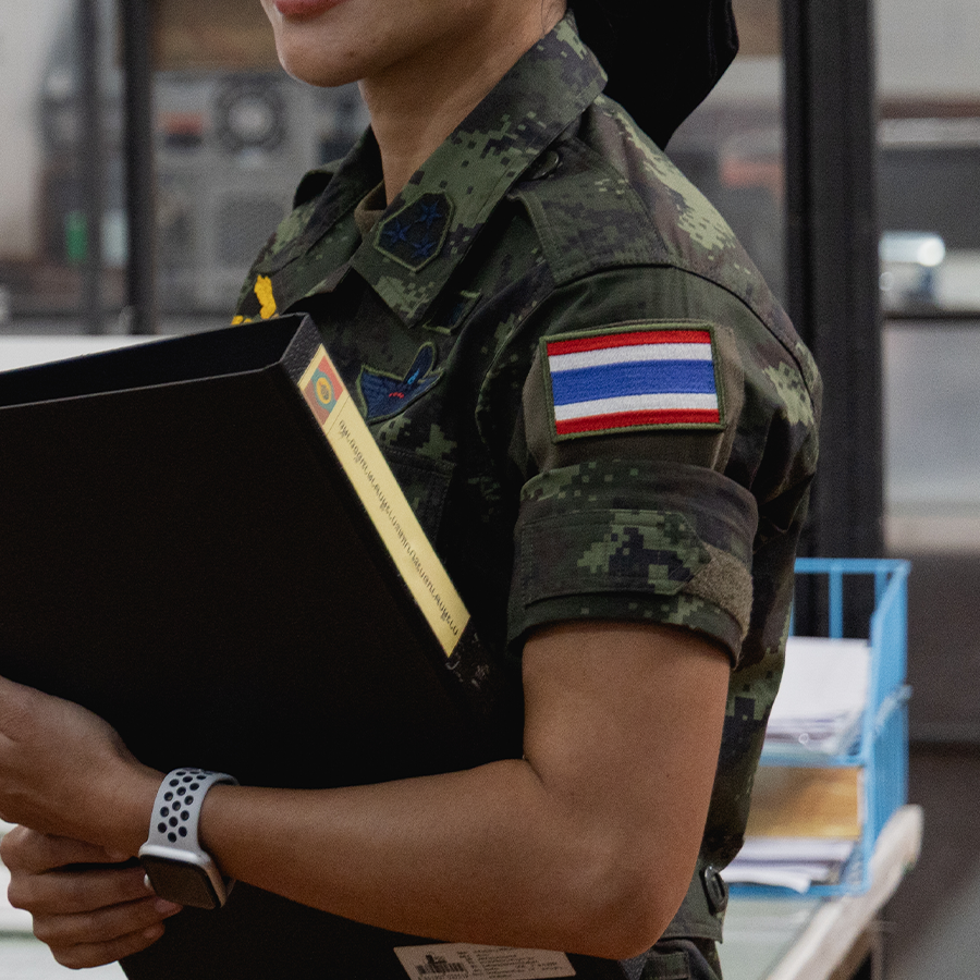 VALOR PX - Embroidered Patch "Thai flag"