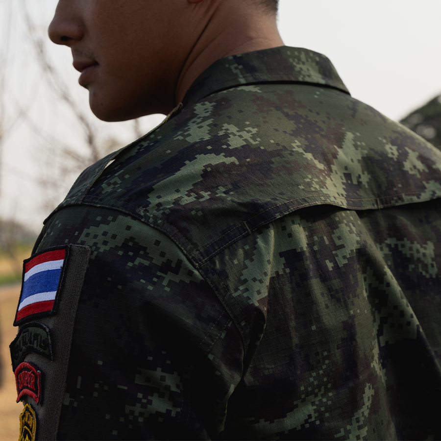 VALOR PX - Standard BDU Shirt [RTA] เสื้อฝึกพราง ทหารบก สำหรับปัก