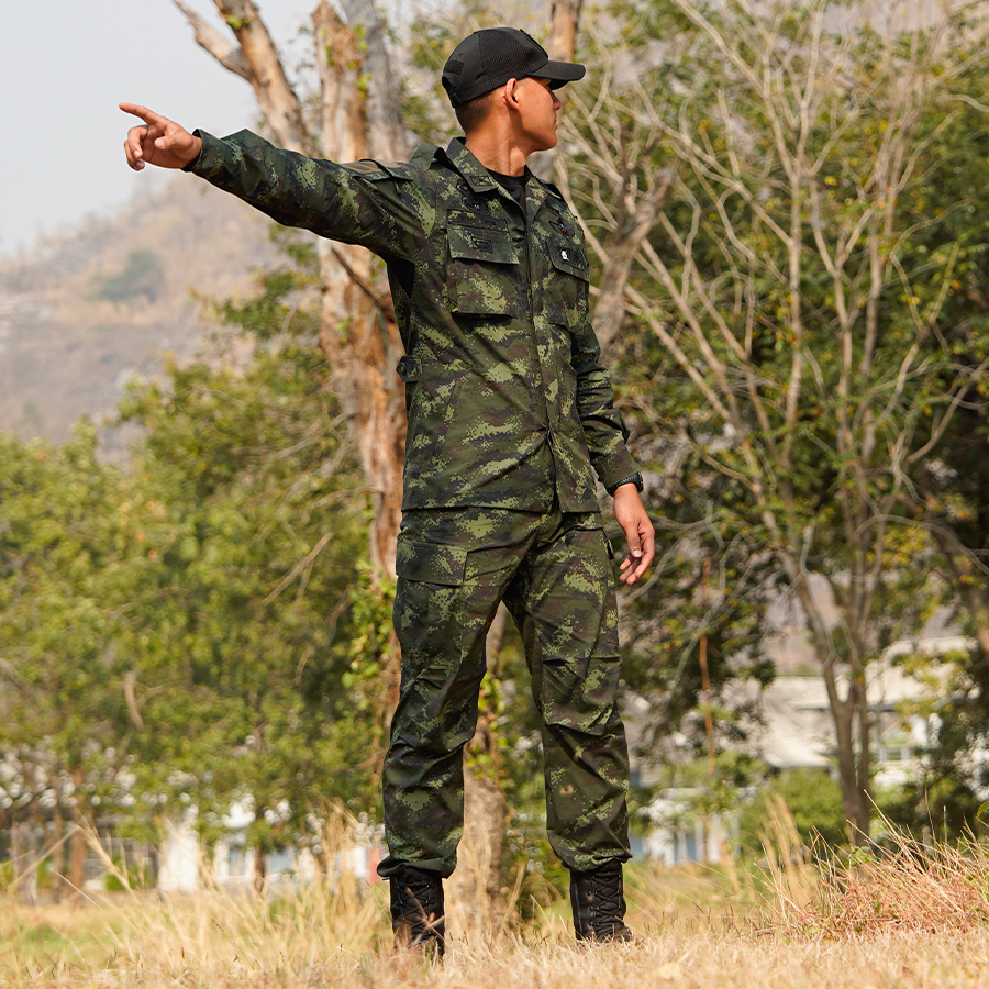 VALOR PX - Standard BDU Shirt [RTA] เสื้อฝึกพราง ทหารบก สำหรับปัก