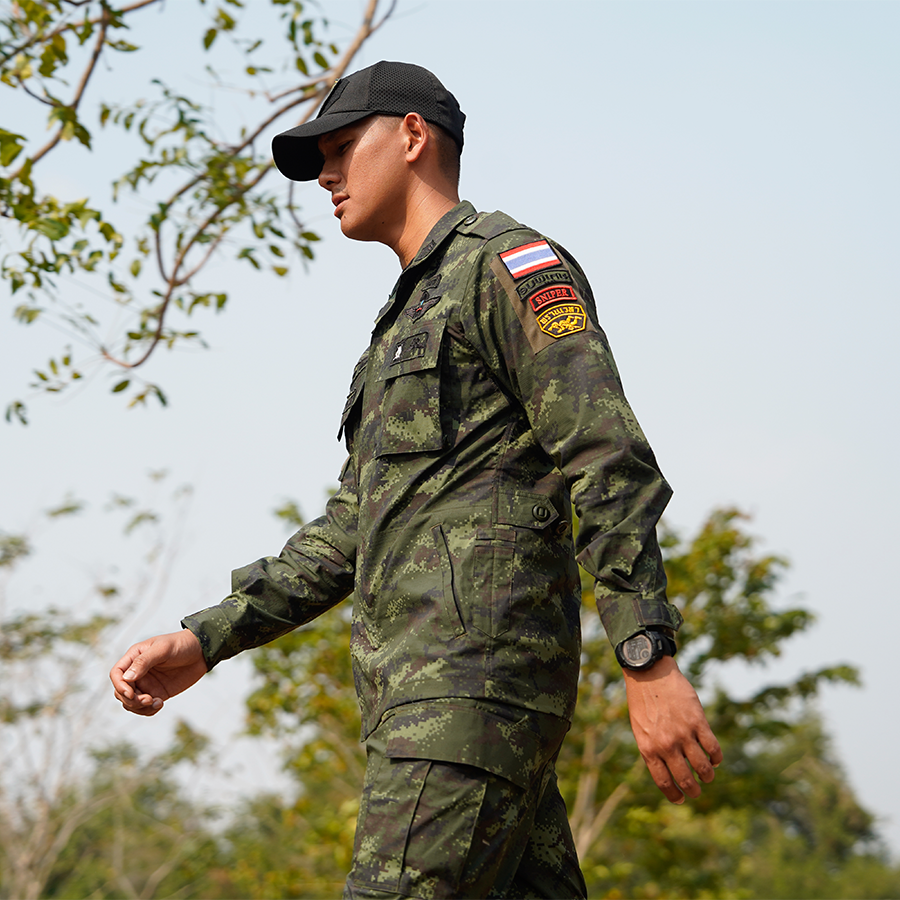 VALOR PX - Standard BDU Shirt [RTA] เสื้อฝึกพราง ทหารบก สำหรับปัก