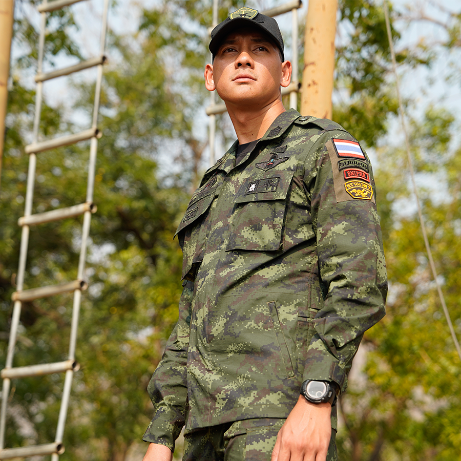 VALOR PX - Standard BDU Shirt [RTA] เสื้อฝึกพราง ทหารบก สำหรับปัก