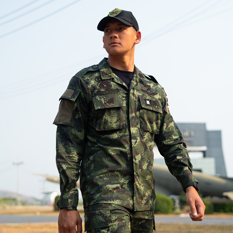 VALOR PX - Standard BDU Shirt [RTA] เสื้อฝึกพราง ทหารบก สำหรับปัก