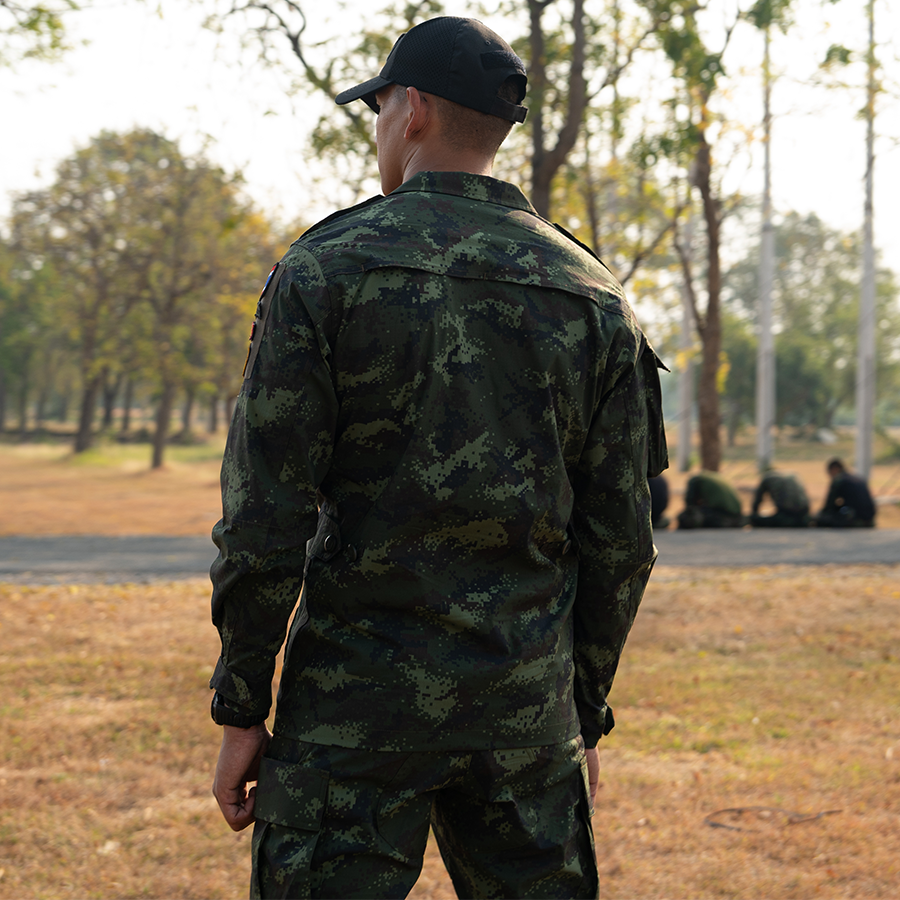 VALOR PX - Standard BDU Shirt [RTA] เสื้อฝึกพราง ทหารบก สำหรับปัก