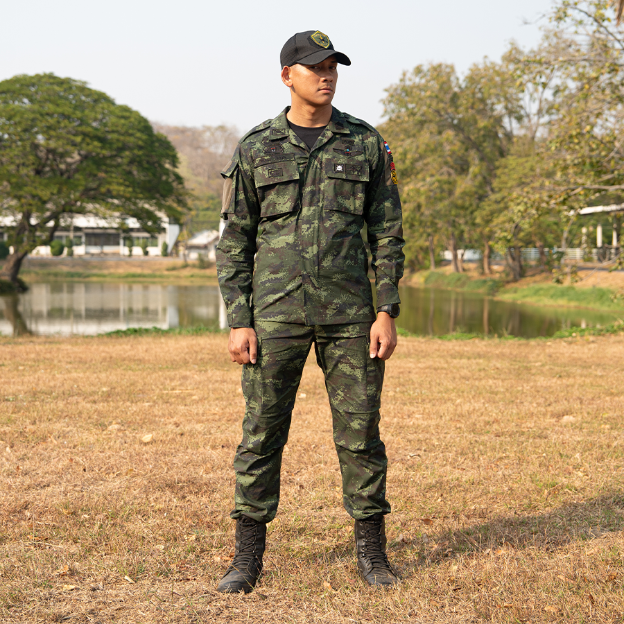 VALOR PX - Standard BDU Shirt [RTA] เสื้อฝึกพราง ทหารบก สำหรับปัก
