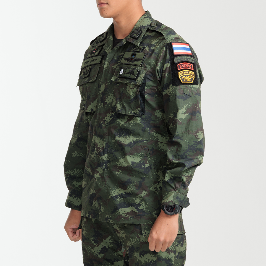 VALOR PX - Standard BDU Shirt [RTA] เสื้อฝึกพราง ทหารบก สำหรับปัก