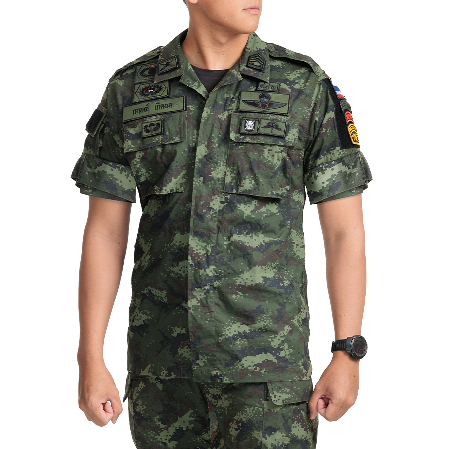 VALOR PX - Standard BDU Shirt [RTA] เสื้อฝึกพราง ทหารบก สำหรับปัก