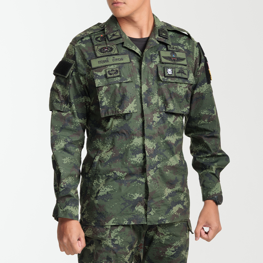 VALOR PX - Standard BDU Shirt [RTA] เสื้อฝึกพราง ทหารบก สำหรับปัก