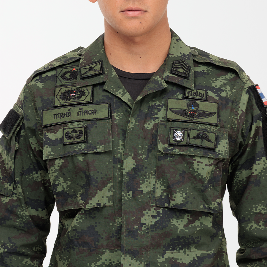VALOR PX - Standard BDU Shirt [RTA] เสื้อฝึกพราง ทหารบก สำหรับปัก