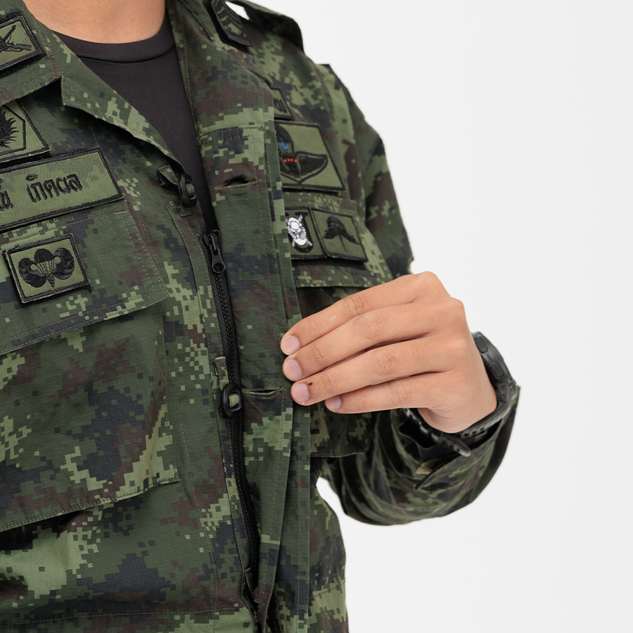 VALOR PX - Standard BDU Shirt [RTA] เสื้อฝึกพราง ทหารบก สำหรับปัก