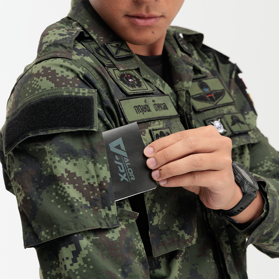 VALOR PX - Standard BDU Shirt [RTA] เสื้อฝึกพราง ทหารบก สำหรับปัก