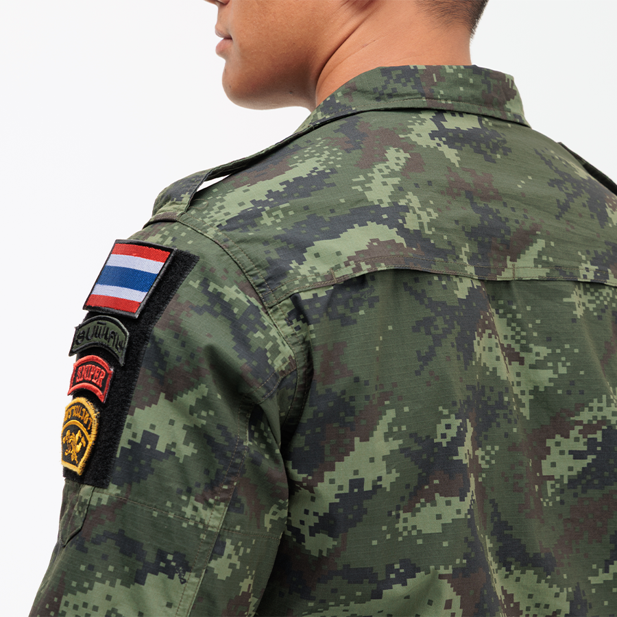 VALOR PX - Standard BDU Shirt [RTA] เสื้อฝึกพราง ทหารบก สำหรับปัก