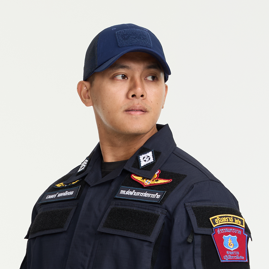 หมวกแก๊ป VALOR PX - Tactical Mesh Cap [Free Size] ลายพรางทหาร