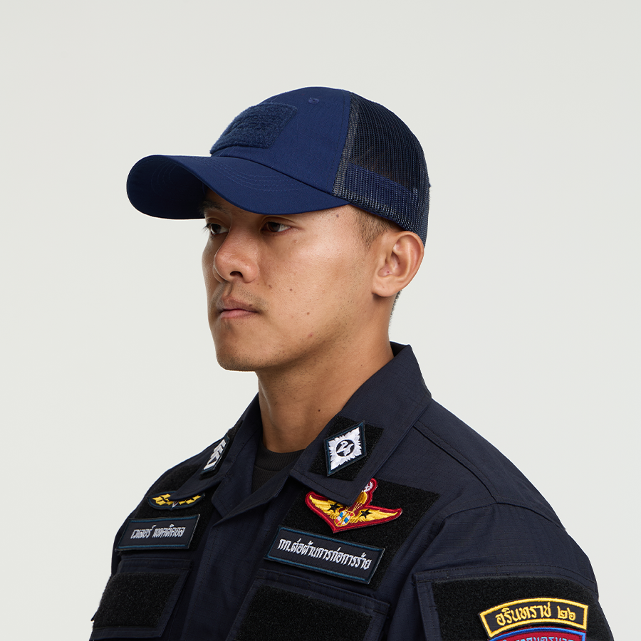 หมวกแก๊ป VALOR PX - Tactical Mesh Cap [Free Size] ลายพรางทหาร