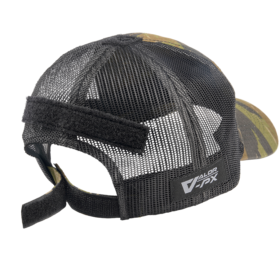 หมวกแก๊ป VALOR PX - Tactical Mesh Cap [Free Size] ลายพรางทหาร