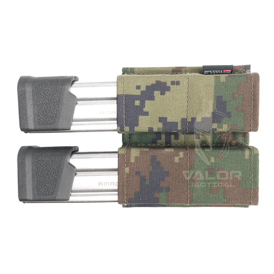 ซองแม็กกาซีนคู่ VALOR PX - Velox Magazine 9mm Double Mag Pouch