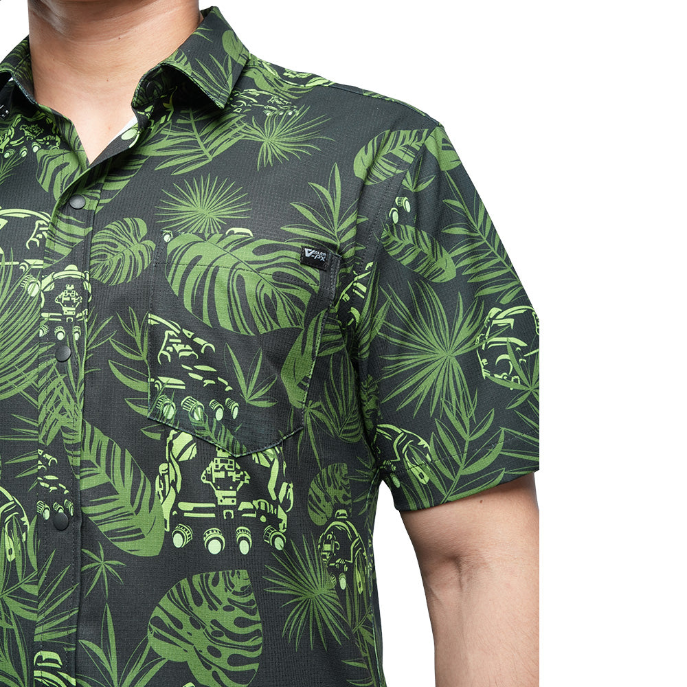 เสื้อเชิ้ดลายแฟชั่น พรางเท่ๆ ใส่ได้ทุกโอกาส VALOR PX รุ่น Short Sleeve Shirt [We're Not Alone]