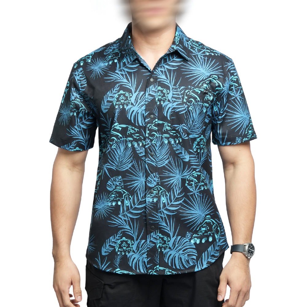 VALOR PX เสื้อลายพรางแฟชั่น Short Sleeve Shirt [We're Not Alone]