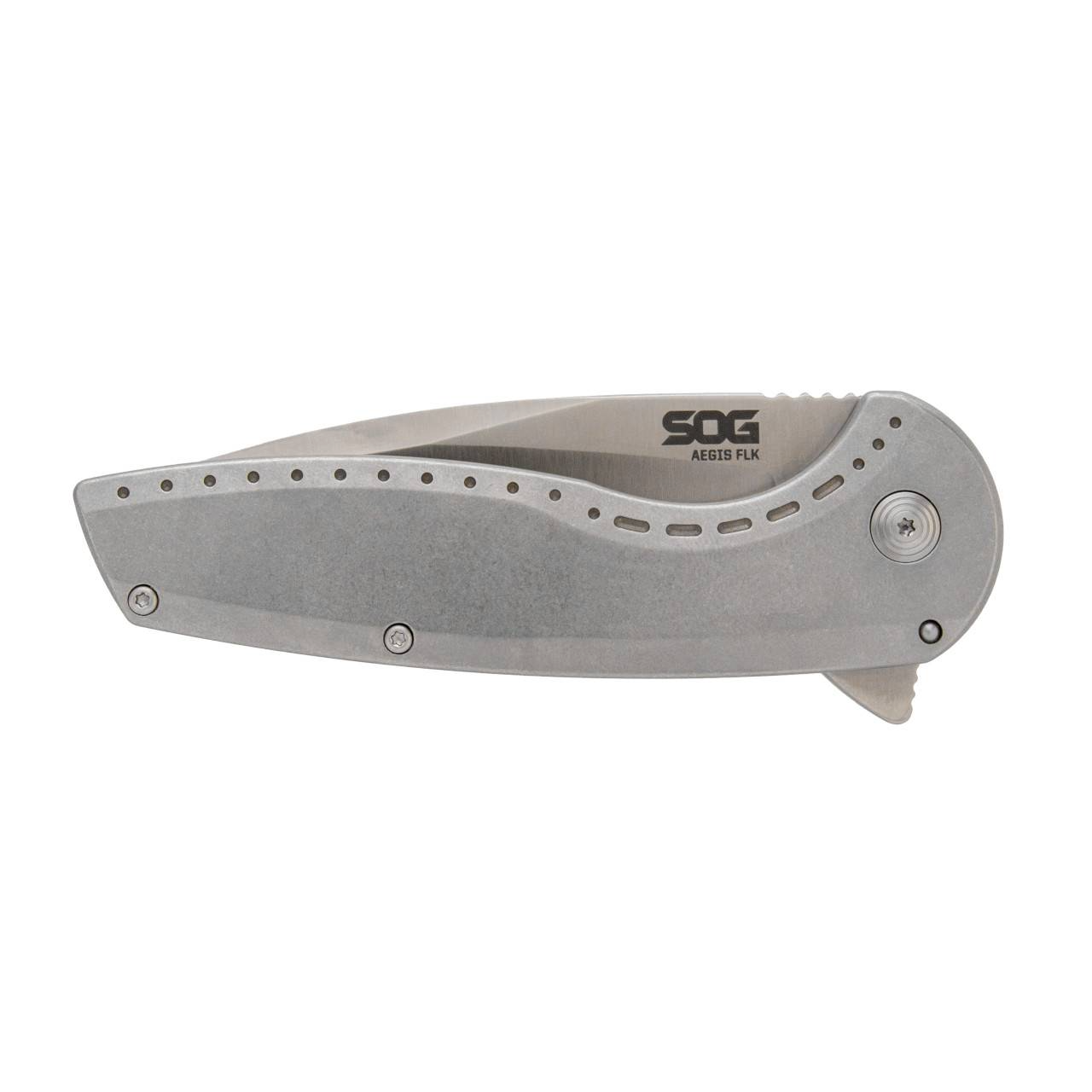 SOG - Aegis FLK 2.0 Stnwash - Drop Point