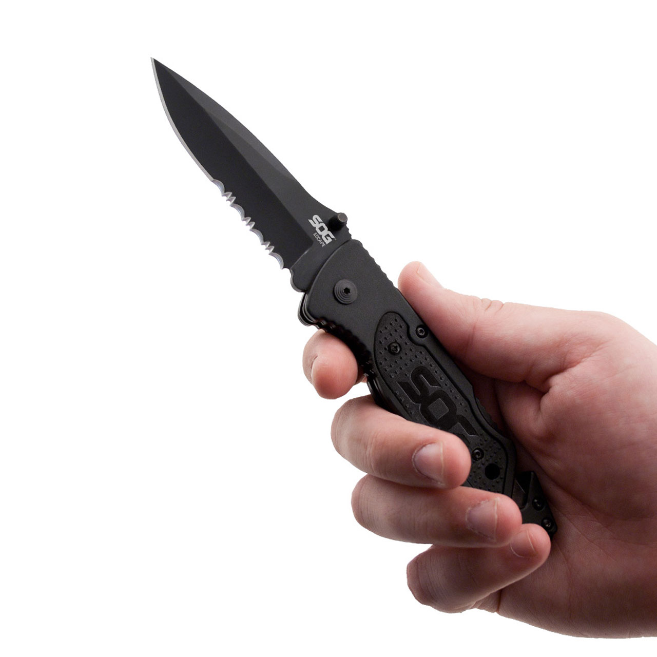 SOG - Escape - Clip Point BLACK
