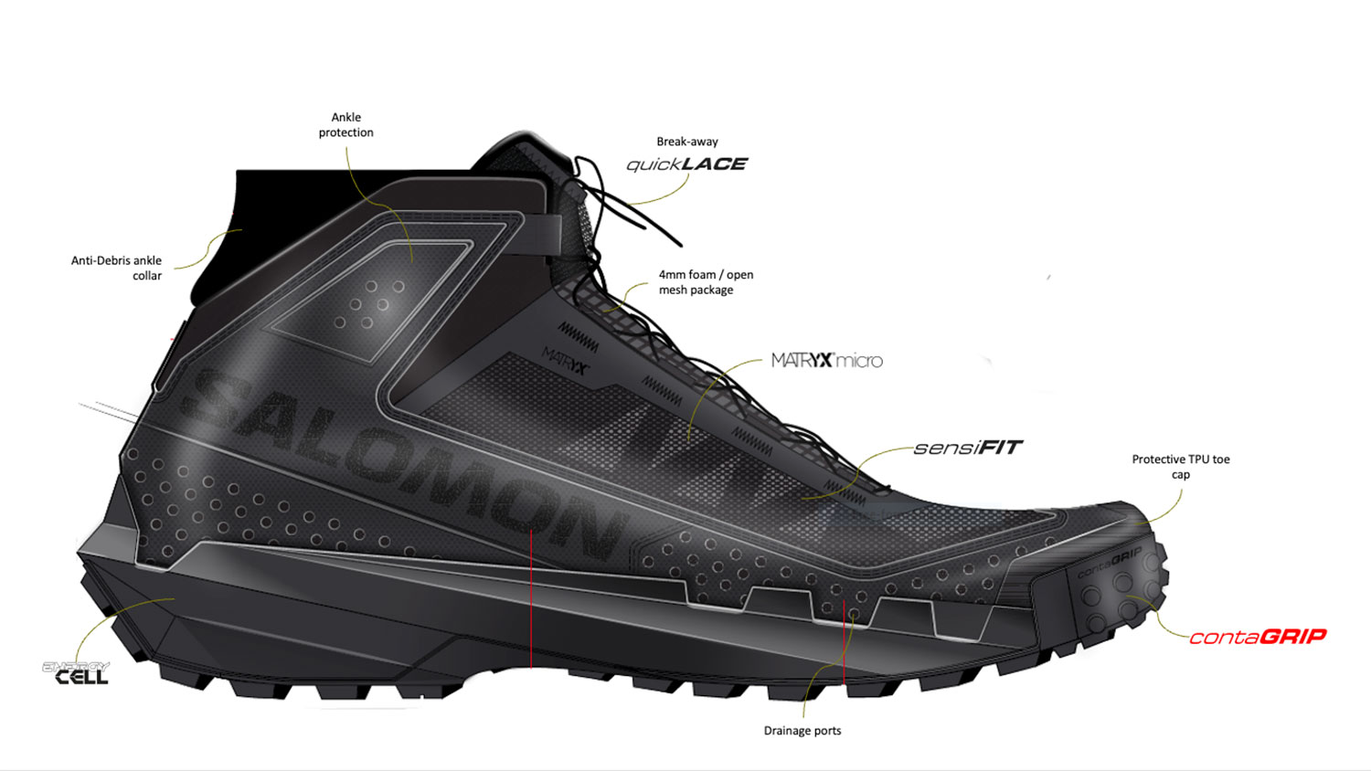 Salomon - Amphib Assault Forces [Black]